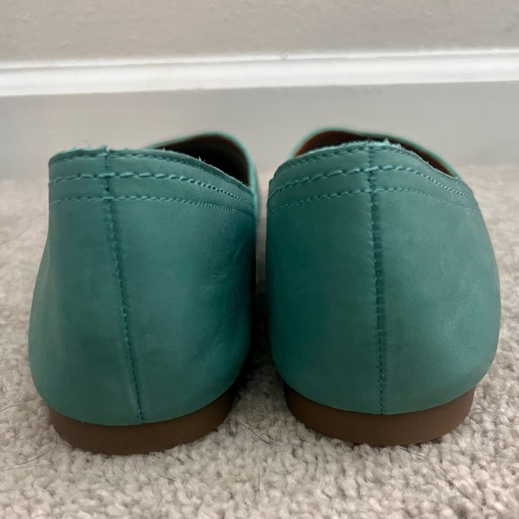 Women’s Lucky Brand Teal Ballet Flats, 7.5 - Picture 3 of 7